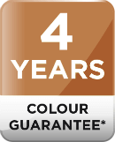 4 years colour guarantee